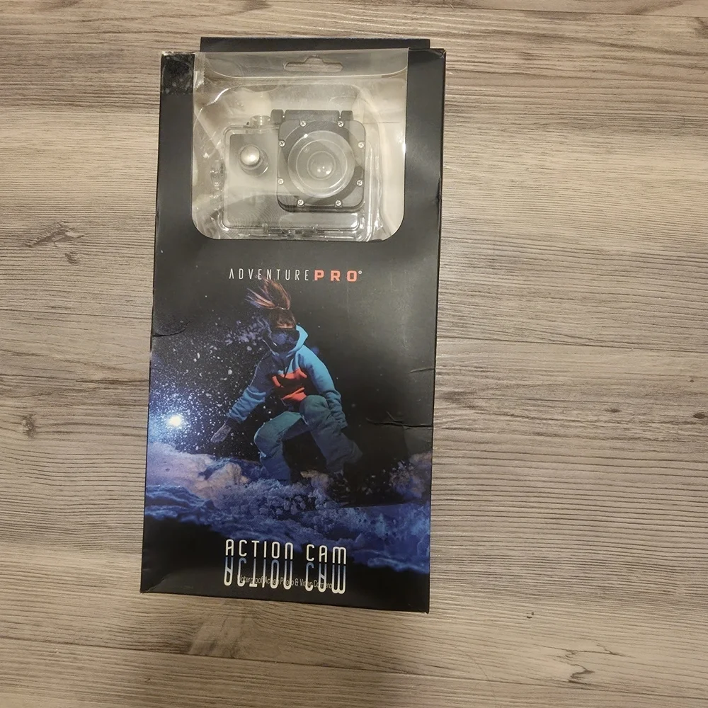 NWT Action Pro Cam / Video Wireless Black With Accessories